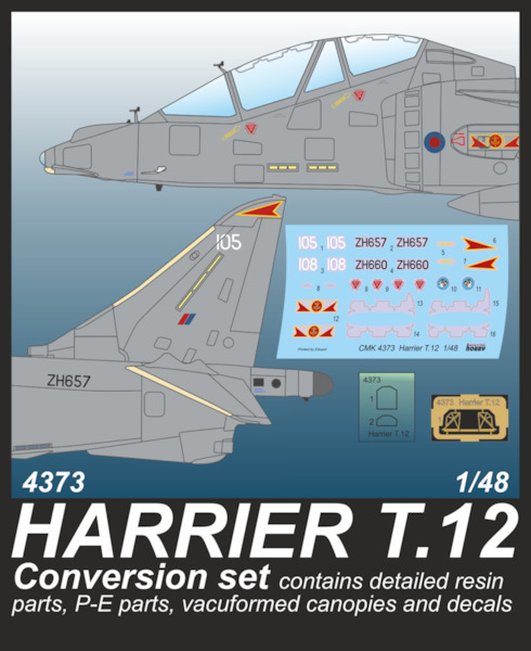 Harrier T.Mk.12 Conversion set (Hasegawa)  CMKA4373
