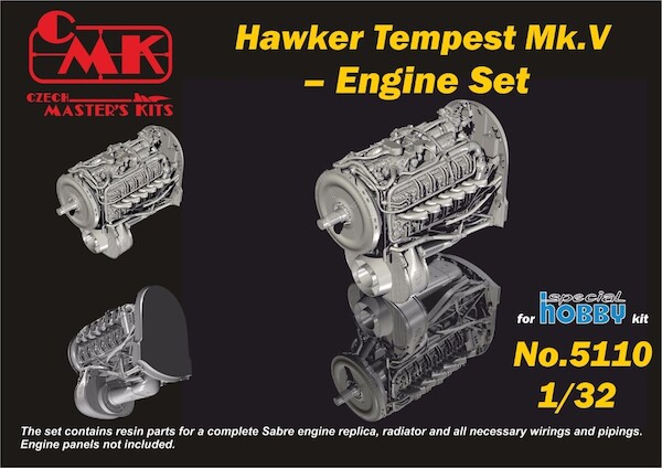 Hawker Tempest MKV Engine  Set (Special Hobby)  CMKA5110