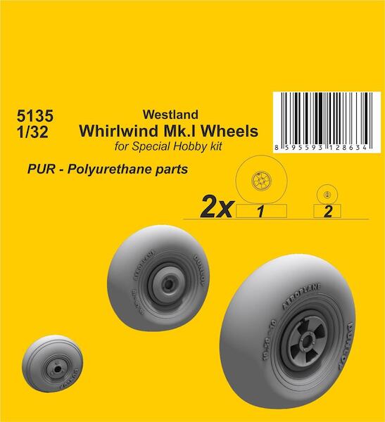 Westland Whirlwind MK1 Wheels (Special Hobby)  CMKA5135