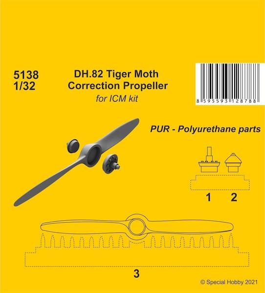 DH82 Tiger Moth Correction Prop (ICM)  CMKA5138