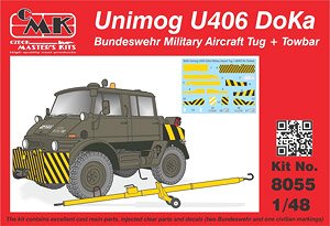 Unimog U406 DoKa Aircraft tug and towbar (Bundeswehr)  CMKA8055