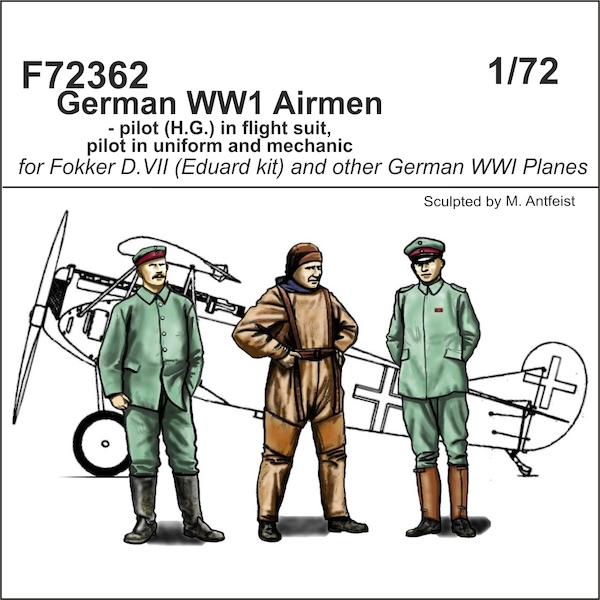 German WW1 Airmen  F-72362