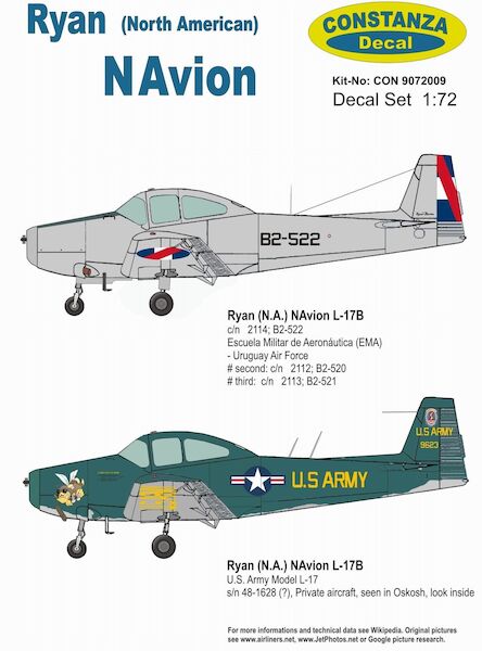 Ryan L17B Navion (US Army, Uruguay Air Force)  CON9072009