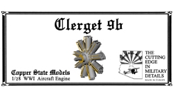 CLERGET 9B motor  CSM E28-002