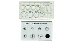 Detailset  German gauges  CSM U28-113