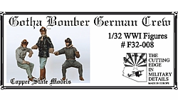 WW1 German Gotha Bomber Crew  F32-008
