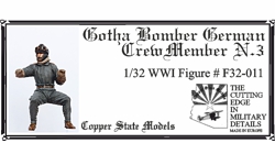 WW1 German Gotha Bomber Crew Member 3  F32-011