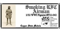 Standing RFC Airman Smoking  F32-042