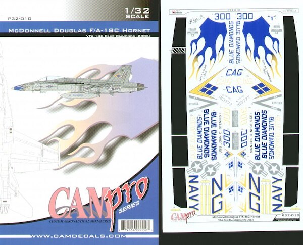 F/A18C Hornet (VFA146 Blue Diamonds)  camp3210