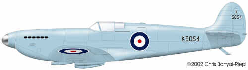 Spitfire Prototype K5054  123