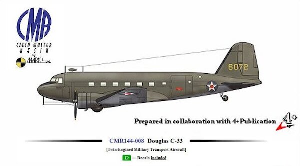 Douglas DC2 "Military Service" (C-33)  CMR144-008