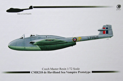 De Havilland Sea Vampire Prototype  CMR72-218