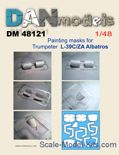 Vinyl painting mask for L39C/ZA Albatros (Trumpeter)  DM48121