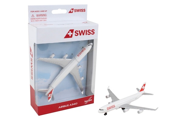 Single Plane: Airbus A340 Swiss  RT0284