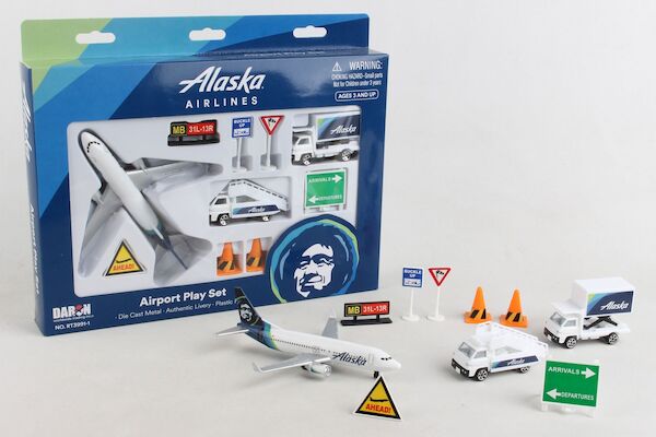 Airport Playset (Alaska Airlines)  RT3991-1