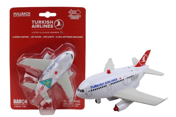 Pullback Plane with Light & Sound (Turkish Airlines)  TT287