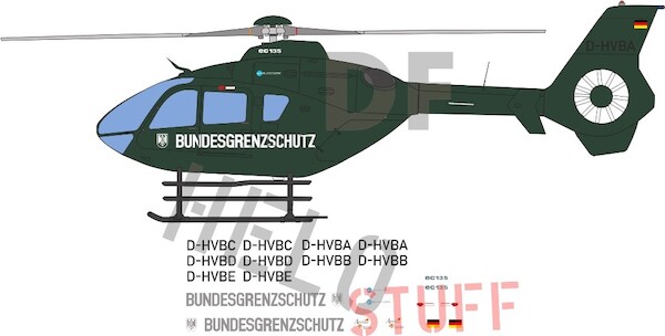 EC-135 "Bundesgrenzschuts"  DF22432