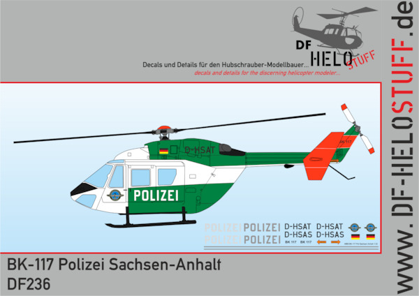 BK-117 "Polizei Sachsen Anhalt"  DF23632
