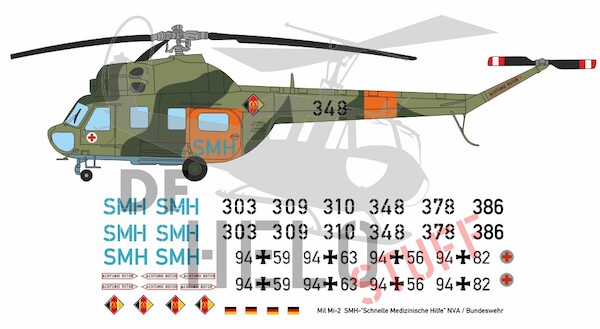 Mil Mi-2 "Schnelle Medizinische Hilfe NVA/Bundeswehr"  DF30148