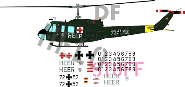 Bell UH-1D "Heeresfliegerregiment 30"  DF30972