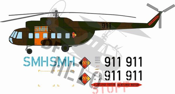 Mil Mi-8S (NVA Schnelle Medizinische Hilfe SHM)  DF32872