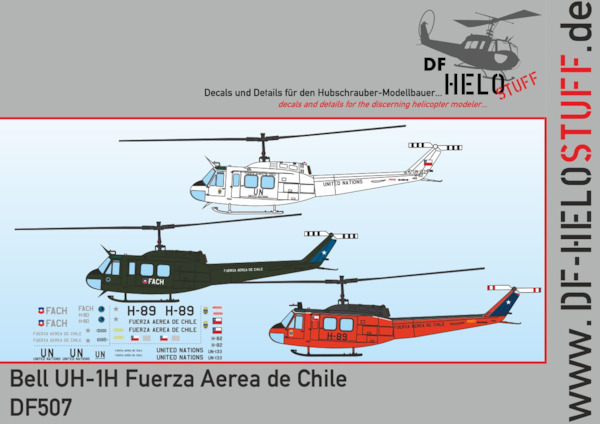 Bell  UH1H Huey (Fuerza Aerea de Chile)  DF50748