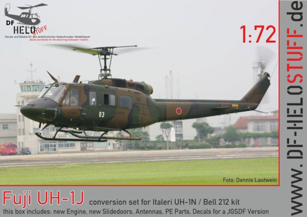 Fuji UH1J Conversion set (Italeri UH1N/AB212)  DF81672