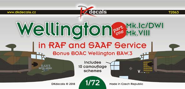 Wellington in RAF and SAAF Service, Pt.1  DK72063