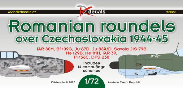 Romanian Roundels over Czechoslovakia 1944-45  DK72088