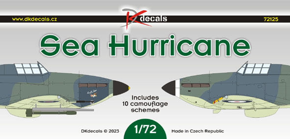 Sea Hurricanes (10 Camo schemes)  DK72125