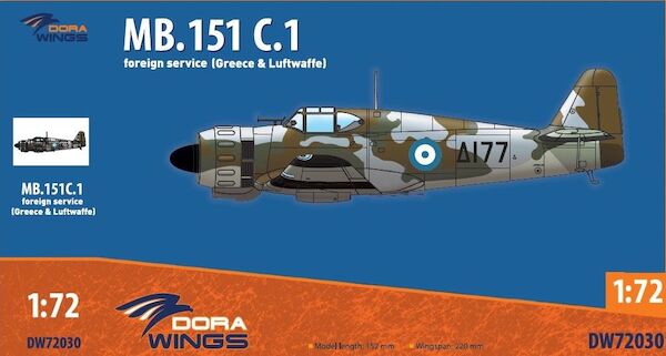 Bloch MB151 (Foreign service - Greek AF, Luftwaffe)  DW72030