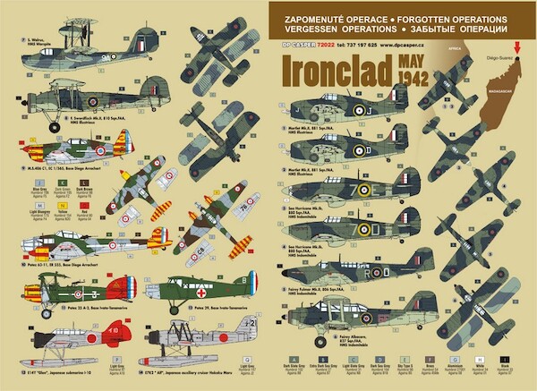 Forgotten Operations - Iron Clad, Madagascar 1942  DPC72022