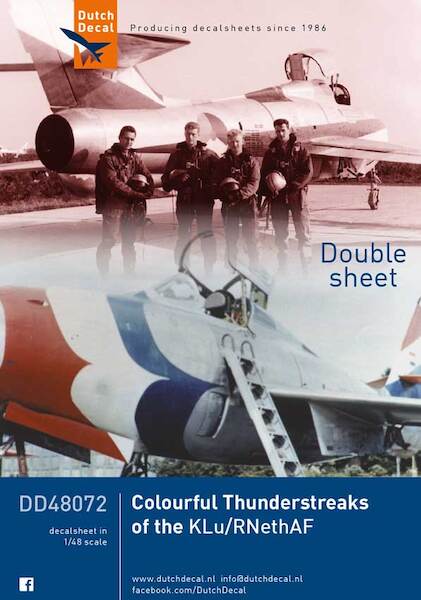 Colourful Thunderstreaks of the KLU/R. Neth AF  DD48072