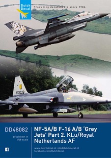 Grey Jets, NF5A/B and F16A/B (KLu/R.NethAF)  DD48082