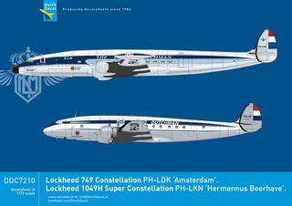 Lockheed L749 and L1049H/K Super Constellation (REPRINT)  DDC7210
