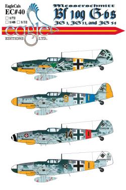 Messerschmitt BF109G-6 (JG1, JG11, JG54)  EC-48-40