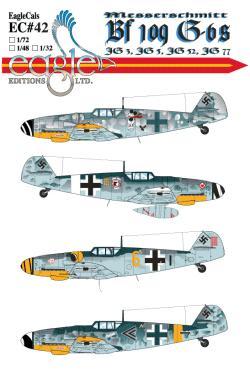 Messerschmitt BF109G-6 (JG3, JG5, JG52, JG77)  EC-48-42