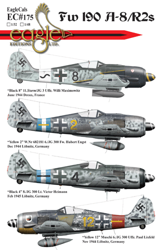 Focke Wulf FW190A-8/R-2 's  EC-32-175