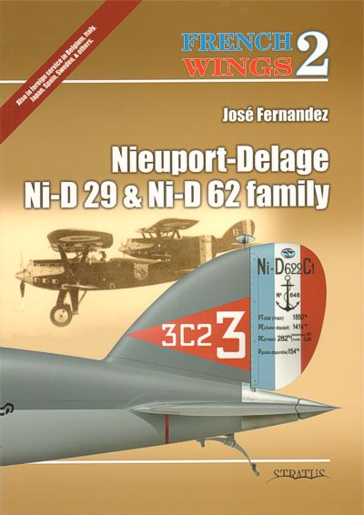 French Wings 2, Nieuport-Delage NI-D 29 & NI-D 62 family  9788361421214
