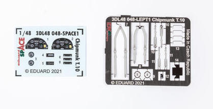 SPACE 3D Detailset Chipmumk T10 (Airfix)  3DL48048