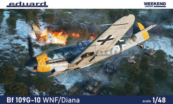 Messerschmitt BF109G-10 WNF/DIANA (Weekend edition)  84182