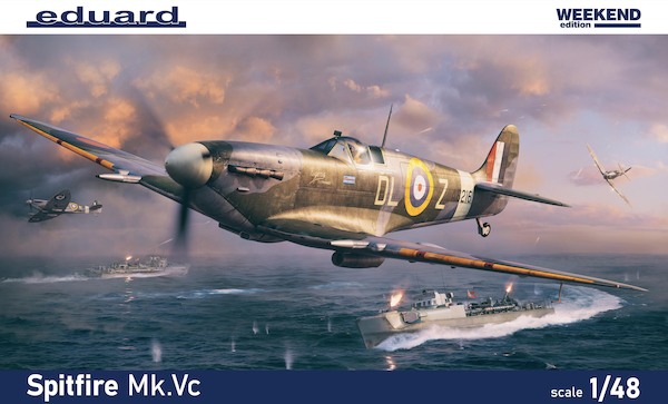 Spitfire Mk.Vc (Weekend edition) Including markings for the famous Belgian Michel Donnet, Sq Ldr 350sq)!! (BACK IN STOCK!)  84192