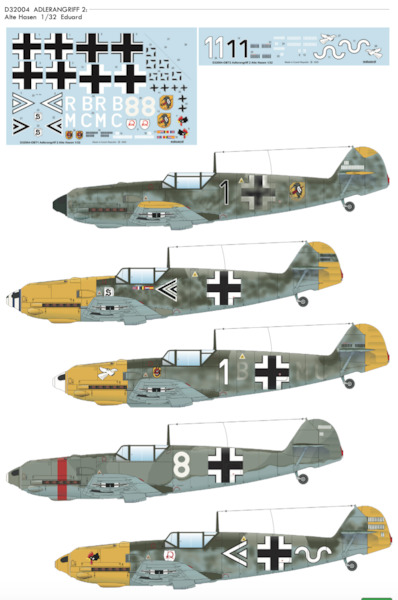Adlerangriff Alte Hasen (Bf109E)  D32004