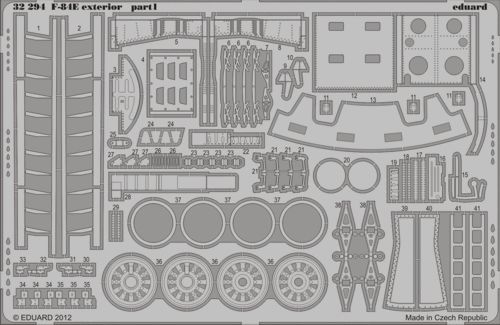 Detailset F84E Thunderjet exterior (Hobby Boss)  E32-294