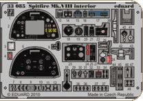 Detailset Spitfire MKVIII Interior Self Adhesive (Tamiya)  E33-085