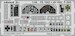 Detailset P38G Lightning Interior (Tamiya) e49-1042