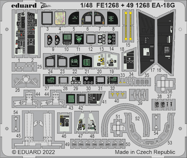 Detailset EA18G Growler (Hobby Boss)  E49-1268