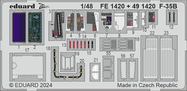 Detailset F35B Lightning II (Tamiya)  E49-1420