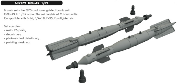 GBU49 bombs (2x)  E632172