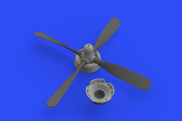 P51D-5 Hamilton Standard Uncuffed Propeller (Eduard)  E648488